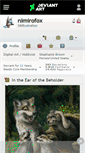 Mobile Screenshot of nimirofox.deviantart.com