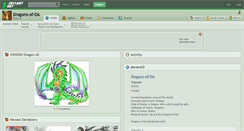 Desktop Screenshot of dragons-of-da.deviantart.com