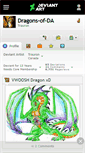 Mobile Screenshot of dragons-of-da.deviantart.com