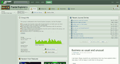 Desktop Screenshot of fractal-explorer.deviantart.com