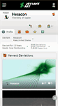Mobile Screenshot of hesacon.deviantart.com