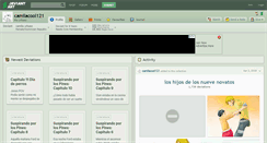 Desktop Screenshot of camilacool121.deviantart.com