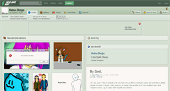 Desktop Screenshot of neko-shojo.deviantart.com