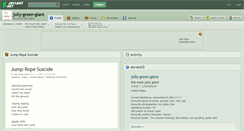 Desktop Screenshot of jolly-green-giant.deviantart.com
