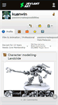 Mobile Screenshot of kuanwin.deviantart.com