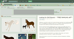 Desktop Screenshot of melonheadgirl.deviantart.com