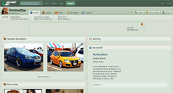 Desktop Screenshot of perishedstar.deviantart.com
