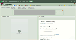 Desktop Screenshot of lithiumdeath.deviantart.com