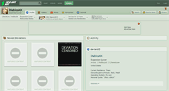 Desktop Screenshot of diablosmx.deviantart.com