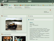 Tablet Screenshot of jesus-r.deviantart.com