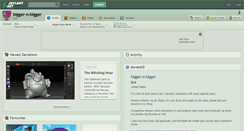 Desktop Screenshot of bigger-n-bigger.deviantart.com