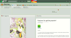 Desktop Screenshot of hinai-chan.deviantart.com