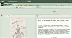 Desktop Screenshot of dragonfang01.deviantart.com