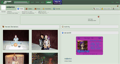 Desktop Screenshot of midorico.deviantart.com