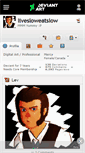 Mobile Screenshot of livesloweatslow.deviantart.com