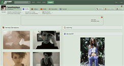 Desktop Screenshot of cassetteplaya.deviantart.com