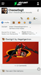 Mobile Screenshot of cheesedogx.deviantart.com