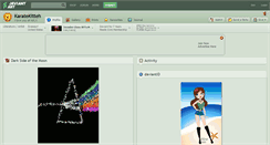 Desktop Screenshot of karatekitteh.deviantart.com