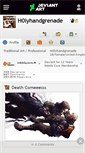 Mobile Screenshot of h0lyhandgrenade.deviantart.com