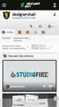 Mobile Screenshot of designershall.deviantart.com
