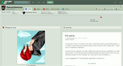 Desktop Screenshot of peaceindarkness.deviantart.com