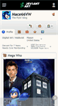 Mobile Screenshot of mace66vw.deviantart.com