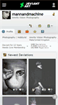Mobile Screenshot of mannandmachine.deviantart.com