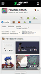 Mobile Screenshot of floofeh-kitteh.deviantart.com