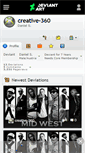 Mobile Screenshot of creative-360.deviantart.com