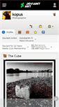 Mobile Screenshot of kopus.deviantart.com