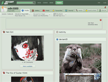 Tablet Screenshot of odin3000.deviantart.com