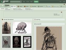 Tablet Screenshot of kalopz.deviantart.com