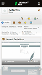Mobile Screenshot of peteross.deviantart.com