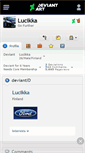 Mobile Screenshot of lucikka.deviantart.com