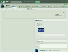 Tablet Screenshot of lucikka.deviantart.com