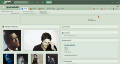 Desktop Screenshot of graphxstudio.deviantart.com