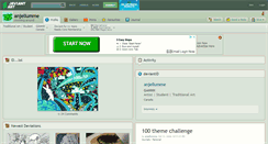Desktop Screenshot of anjellumme.deviantart.com