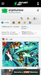 Mobile Screenshot of anjellumme.deviantart.com