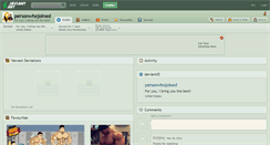 Desktop Screenshot of personwhojoined.deviantart.com