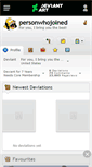 Mobile Screenshot of personwhojoined.deviantart.com