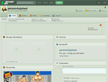 Tablet Screenshot of personwhojoined.deviantart.com