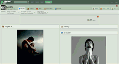 Desktop Screenshot of lentzy.deviantart.com