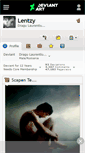 Mobile Screenshot of lentzy.deviantart.com