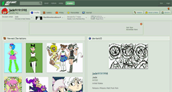 Desktop Screenshot of jade9191998.deviantart.com