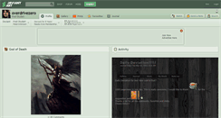 Desktop Screenshot of overdrivezero.deviantart.com