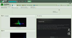 Desktop Screenshot of murderus.deviantart.com
