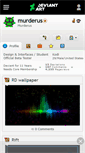 Mobile Screenshot of murderus.deviantart.com