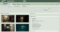 Desktop Screenshot of mellon3d.deviantart.com