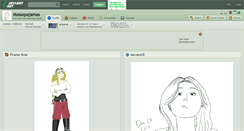 Desktop Screenshot of mossepajamas.deviantart.com
