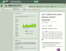 Tablet Screenshot of magical-girls-club.deviantart.com